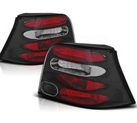 Rückleuchten Heckleuchten Klarglas für VW Golf 4 Limo Bj. 97-03 Schwarz