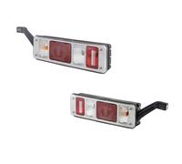 Rückleuchten-Set links rechts 24 V P21W PY21W LED HELLA für SCANIA