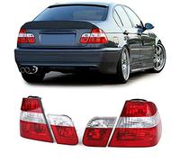 Rückleuchten Set Rot Klar passt für 3er BMW E46 Limousine Facelift 2001-2005