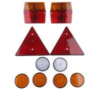 Rücklichter Set für Anhänger Trailer Wohnwagen Set 2