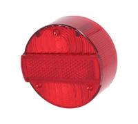Rücklichtglas rund kompatibel für Simson Schwalbe KR51/2, S50, S51, S53 S70