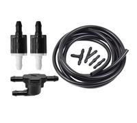 Rückschlagventil für Scheibenwaschanlage Schlauch Für Toyota Für Camry Für Hilux Für Corolla Für Avensis Für Prius Teilenummer 8532126020 8532128020 Waschwasserdüse(Check Valve Hose Kit)