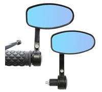 Rückspiegel für Motorroller | Fahrzeug breiter Winkel - Lenkerhalterung 22mm Motorrad Spiegel | für Scooter Motocross Snowmobile Moped Fahrrad ATV Cruiser Chopper