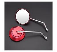 Rückspiegel Motorrad Rückspiegel Electrombile Rückseite Spiegel 8 10mm Für Yamaha XMAX125 XMAX250 XMAX400 XMAX300 VMAX VMAX 1700 Zubehör (Color : Rosso)