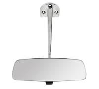 Universeller Oldtimer Innenspiegel Rückspiegel - aus verchromten Metall - 180x55 mm~