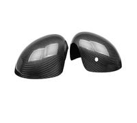 Rückspiegelabdeckung Für Mini Für Cooper F54 F55 F56 F60 2012-2018 Für Countryman Autozubehör Rückspiegelabdeckung Fall 2018 Carbon Fiber Rückspiegelabdeckung Auto Spiegelkappen(with Light Hole)