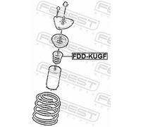 Rückstoßgummi Feder Vorderachse FDD-KUGF FEBEST für FORD KUGA I KUGA I VAN