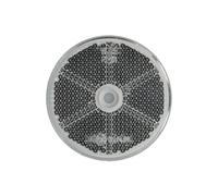 PKW-Anhänger Reflektor Seitenstrahler Rückstrahler Weiß Rund 60mm E20 Katzenauge