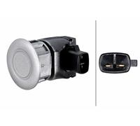 HELLA 6PX 358 269-201 Sensor, Einparkhilfe - gerade - 2-polig - gesteckt