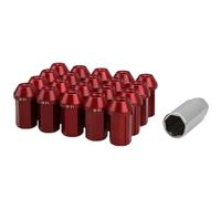 Rufutle Radmuttern für Hyundai Encino Eon Grandeur i20 i30 ix20 ix25 Lafesta Mistra Santa Fe Tucson, M12x1,5 19mm Sechskant-Radmuttern 42mm