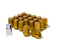 Rufutle Radmuttern für Hyundai Encino Eon Grandeur i20 i30 ix20 ix25 Lafesta Mistra Santa Fe Tucson, 20+1 M12x1,5 Radmuttern für Pkw, 35mm Länge