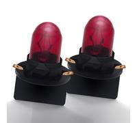 Ruiandsion T10 Halogenlampen, Plug-and-Play 200lm pink und lila 12V, nicht polarisiert - für Innenraumbeleuchtung, Leselampen, Dach- und Kofferraumleuchten (2er Pack)