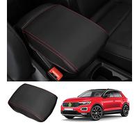 Ruiya Kompatibel mit VW T-Roc 2018-2024 2025 Armlehnenbezüge, Mittelarmlehne Abdeckung Mittelkonsole Armlehnenbezug Armlehnen abdeckung T-Roc Mittelarmlehnenabdeckung T-Roc Zubehör