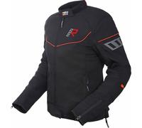 Rukka AirGobina 2.0 Damen Motorrad Textiljacke, schwarz-rot, Größe 46
