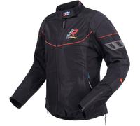 Rukka AirGobina 2.0 Damen Motorrad Textiljacke, schwarz-rot, Größe 46