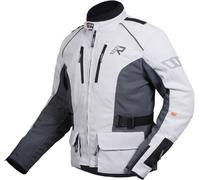 Rukka AirTacama Motorrad Textiljacke, hellgrau/anthrazit, Größe 60