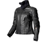 Rukka Aramissy Damen Motorrad Lederjacke, schwarz, 40