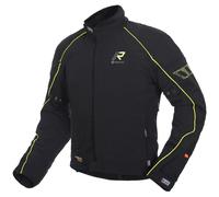 Rukka Comfo-R GTX Motorrad Textiljacke, schwarz-gelb, Größe 46 für Männer