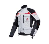 Rukka Ecuado-R Gore-Tex Motorradjacke grau-schwarz-rot, 52