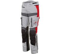 Rukka Offlane Motorrad Textilhose, grau/rot, Größe 54