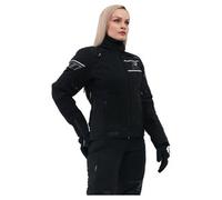 Rukka Raptorina Jacke - Schwarz-Silber, 42