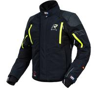 Rukka Shield-R Motorrad Textiljacke, schwarz/gelb, Größe 60