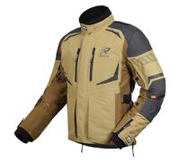 Rukka Ventu-R GTX Motorradjacke (Beige/Braun/Schwarz)