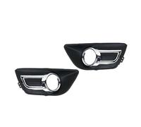 runhuabaihuo Vordere Stoßstange, Chrom-Abdeckung, Nebelscheinwerfer, Lampenrahmen, Kappe, Auto-Styling, kompatibel mit C4 2008 2009 2010 2011(1 Pair)