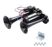 Rupse Hupe Luft Horn, Lufthorn Drucklufthorn auto Horn mit Kompressor 12V für PKW LKW Booten Motorrädern