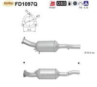 ✅ Ruß-Partikelfilter Audi A6, 2.7/3.0, TDI,120/132/155/165/171kW,Silizium,Euro 4
