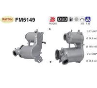 ✅✅ Ruß-Partikelfilter Dieselpartikelfilter DPF für AUDI SEAT SKODA VW - 2.0 TDI