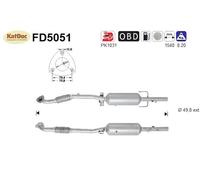 ✅ Ruß-Partikelfilter für Opel Astra H/Zafira B, 1.7, CDTi, 81/92kW, Euro 5