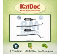 DPF Diesel Partikelfilter +Montageteile Für OPEL 1608626 EURO 3 oder 4 - BM