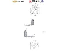 ✅ Ruß-Partikelfilter Mazda 3/6/CX-5/Van SKYACTIV-D, 2.2D, 110/129kW, Euro 6
