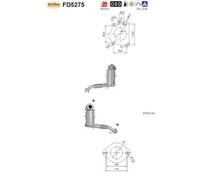 ✅ Ruß-Partikelfilter Mazda CX-5/Van SKYACTIV-D, AWD, 2.2D, 110/129kW, Euro 6