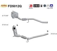 ✅ Ruß-Partikelfilter VW Passat B6, 2.0 TDI, 81/100/103kW, Silizium, Euro 5