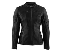 Rusty Stitches Super Joyce V2 Lederjacke Damen Schwarz 52