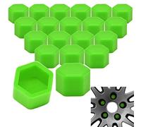 20 Radschrauben Kappen Abdeckung SW17 17MM für VW AUDI BMW MINI FORD OPEL GRÜN