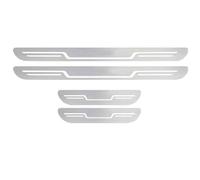 RYOSRKQMK 4Stück Einstiegsleisten für Peugeot Partner Box/Platform/Chassis/Tepee 2008-2018 Kohlefaser Auto Türschweller Aufkleber Schutz,Wasserdichter Kratzfester Einstiegsschutz,B