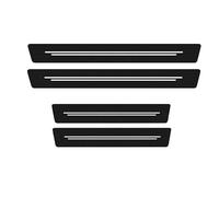 RYOSRKQMK Auto Einstiegsleisten für VW T-Cross T-ROC Taigo 4 Stück Türschweller Schutz Kratzfest Trittschutz Abdeckung Zubehör