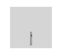 RZB 811077 Poller mit Wallbox Silber