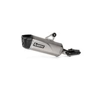Akrapovic Auspuff Slip-On Titan für BMW R 1250 GS /Adventure Endschalldämpfer silber Edelstahl