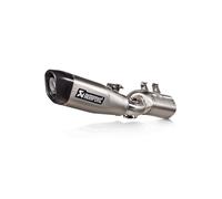 Akrapovic Slip-On Titan Endschalldämpfer für KAWASAKI Z 650 RS 22-24 mit ABE