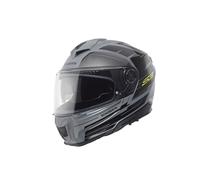 Schuberth S3 Apex Grey grau Integral Helm mit Sonnenblende, 61 (XL)