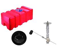 Saarwebstore Bootstank Benzintank Kraftstofftank Tank mit Tankgeber inkl. Anzeige wählbar von 33l bis 140l Größe 55l
