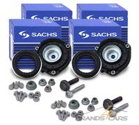 SACHS 2x DOMLAGER +SCHRAUBENSATZ VORNE FÜR AUDI A3 Q3 TT VW BEETLE CADDY GOLF