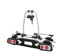 SachsenRAD Heckfahrradträger,Fahrradträger Heckklappenträger,Fahrradträger Auto, Fahrradträger E-Bike,für 2 Fahrräder,für Anhängerkupplung, Schwarz