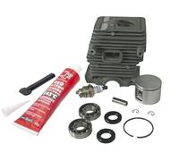 Sägenspezi Zylinder Kolben Set passend für Stihl 019T MS190T 40mm inkl. Dichtsatz, Zündkerze, Kurbelwellenlager und Kolbenbolzenlager