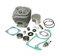 Sägenspezi Zylinder Kolben Set passend für Stihl 034 AV Super MS340 48mm inkl. Dichtsatz, Zündkerze, Kurbelwellenlager und Kolbenbolzenlager