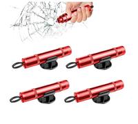 Safe pro x Auto 2-in-1 Gurtschneider & Nothammer | Professioneller Fensterbrecher mit Testglas | Notfallhammer mit Gurtcutter für PKW & Busse | Sicherheitswerkzeug Set